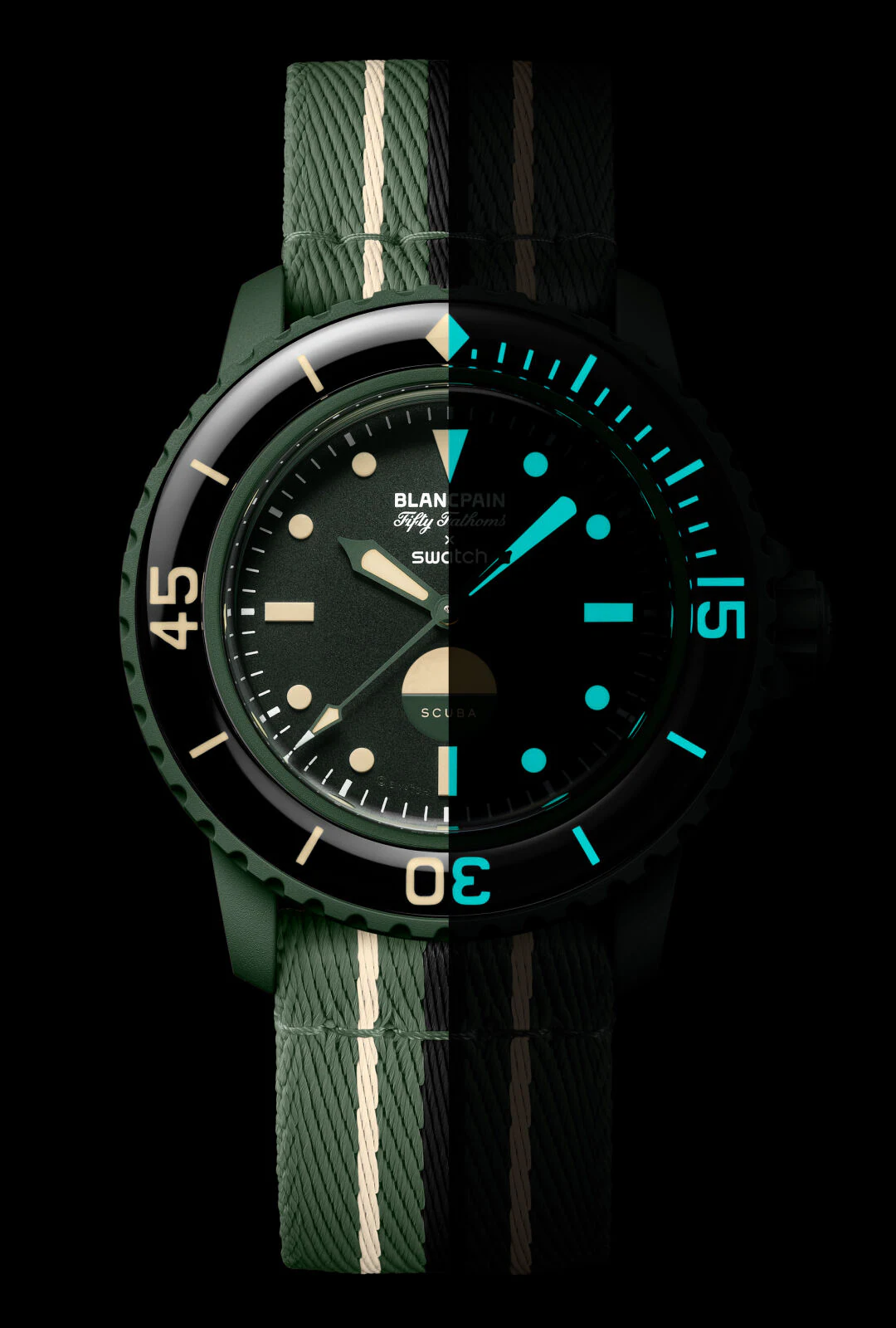 Swatch x Blancpain Green Abyss