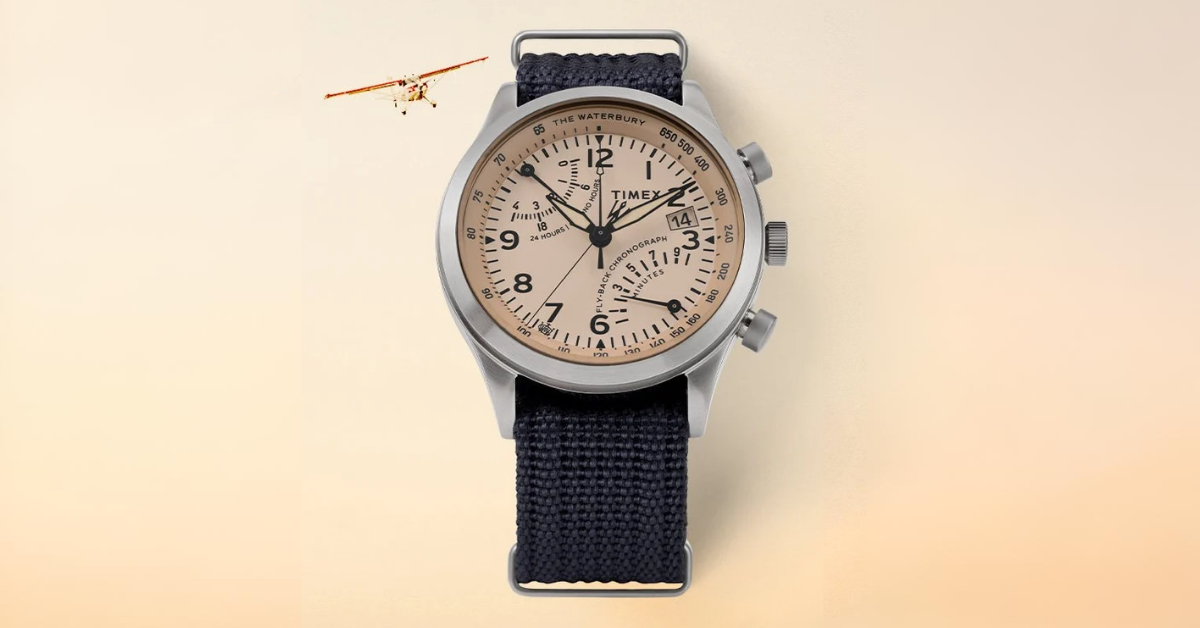 Timex Waterbury Fly-Back Chronograph – A Retro Pilot With a Modern Twist
