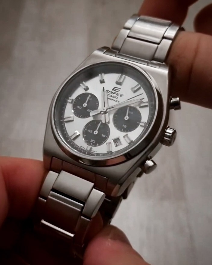 Casio Edifice EFB-730D-7AV stainless steel bracelet