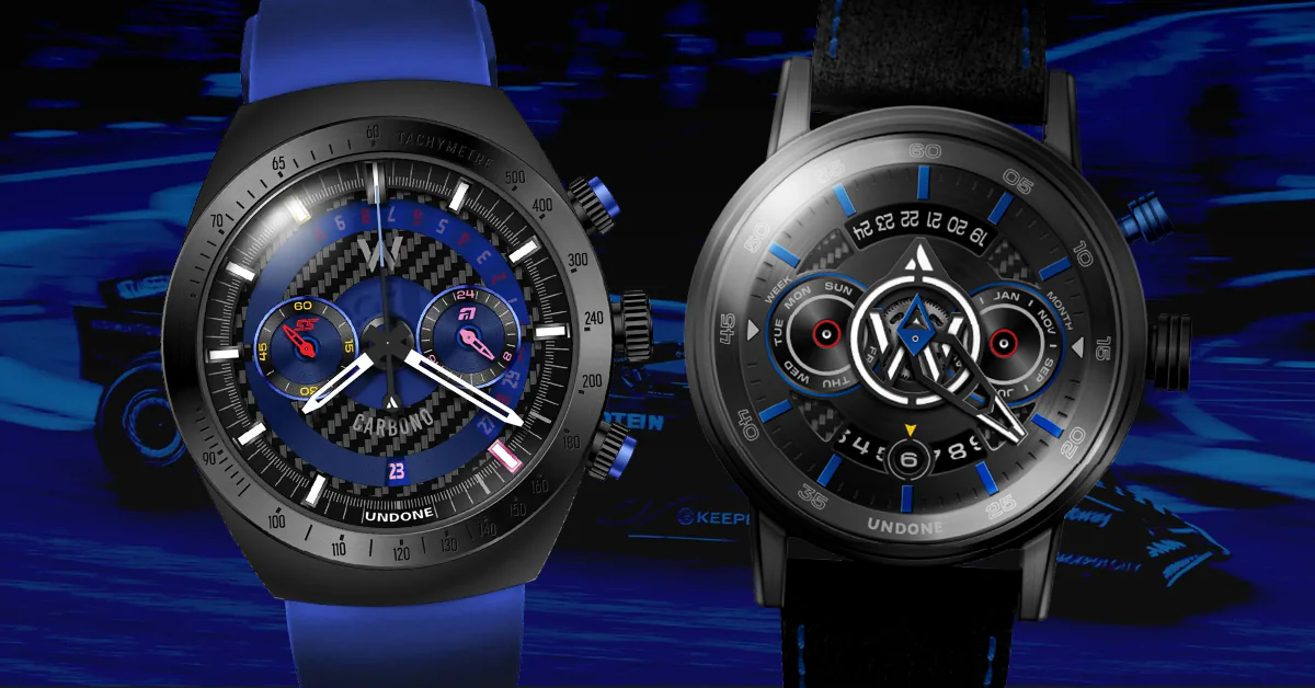 UNDONE x Williams Racing: Motorsport Meets Timekeeping in Two New Limited Editions