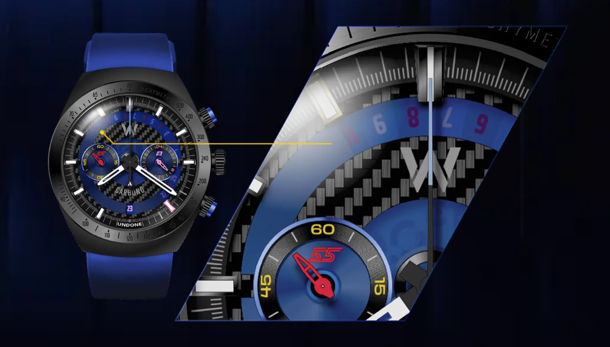 UNDONE x Williams Racing Carbono Chronograph