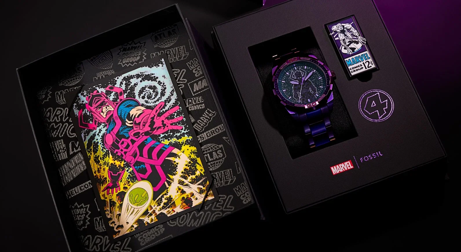 Marvel x Fossil Limited-Edition Galactus Watch