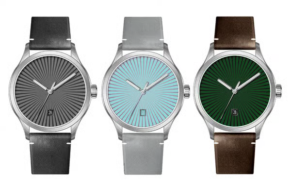 Mezei Watch Company Debut: London Smoke, Arctic Blue, and Racing Green