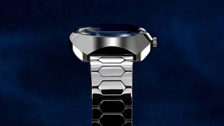 Q Timex® 1972 Time Machine Reissue 39mm Stainless Steel Bracelet Watch