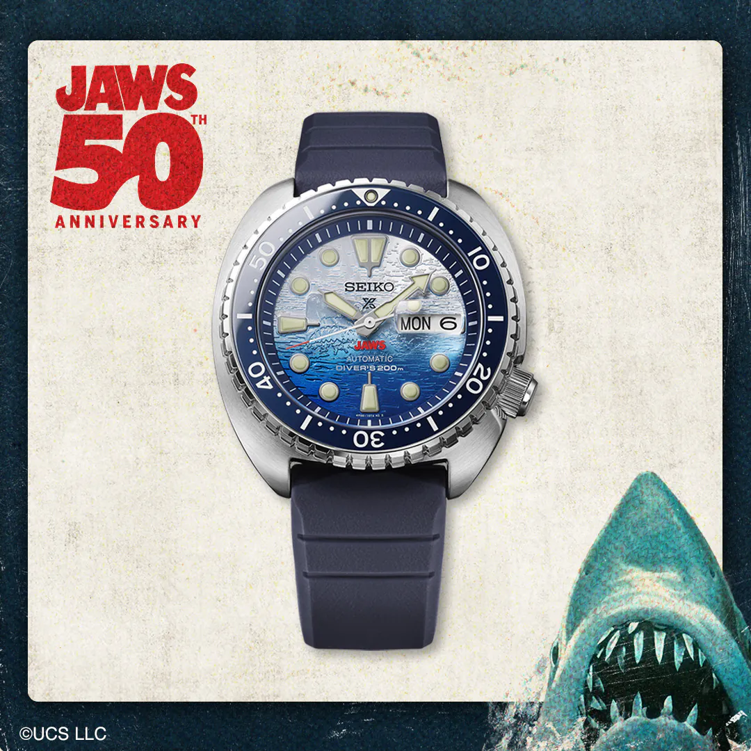 Seiko SBDY137 Jaws 50th Anniversary Limited Edition