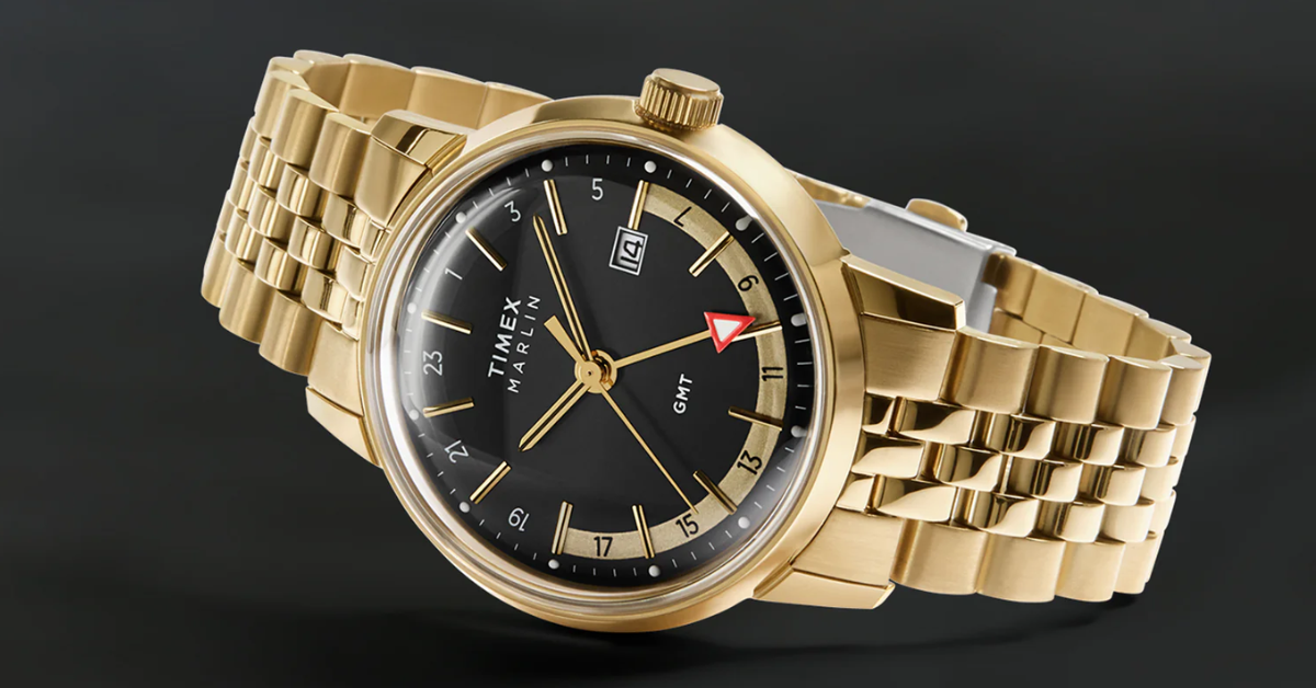 Timex Marlin Quartz GMT – The Marlin’s First Dual-Time Watch