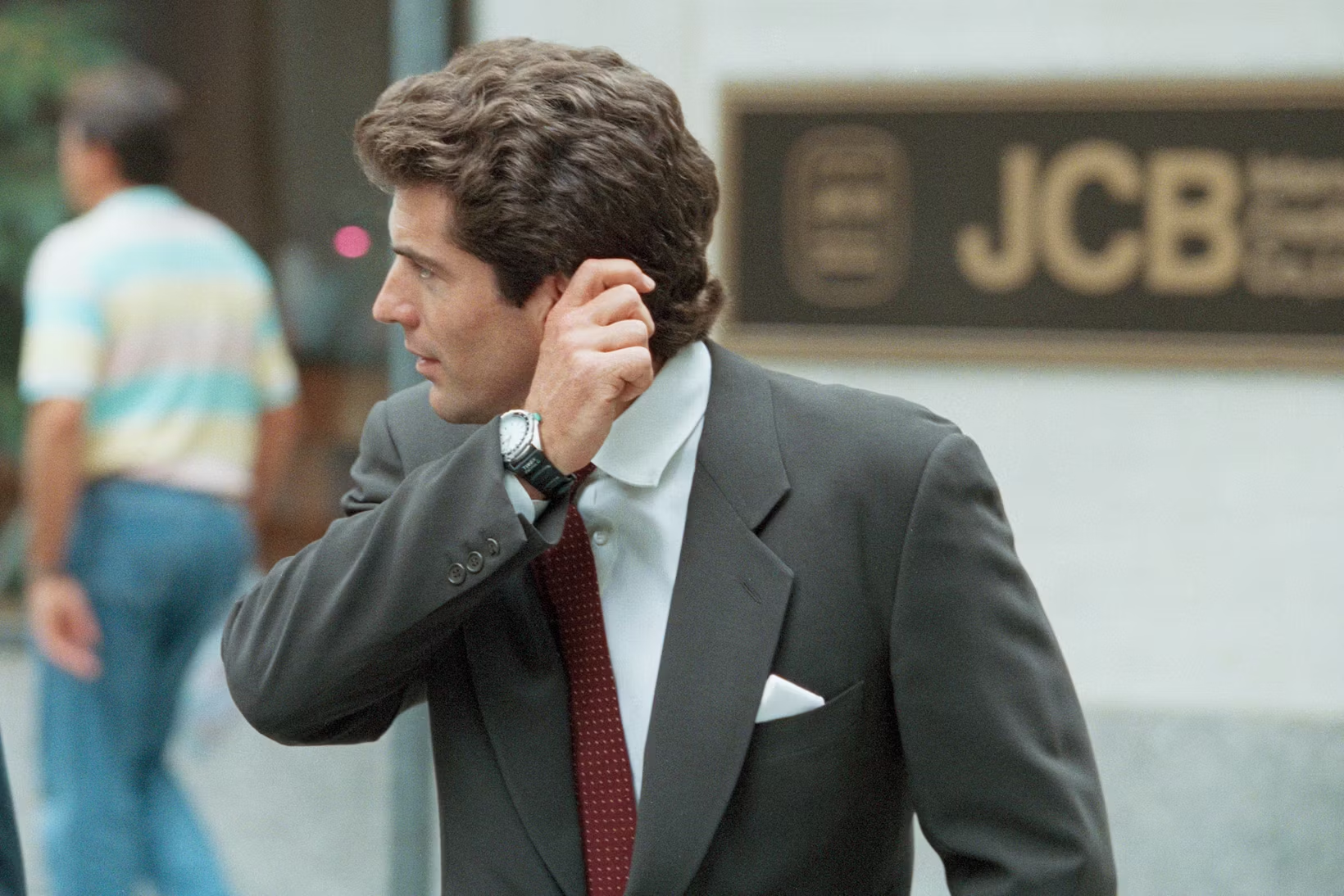 JFK Jr with the Timex Intrepid