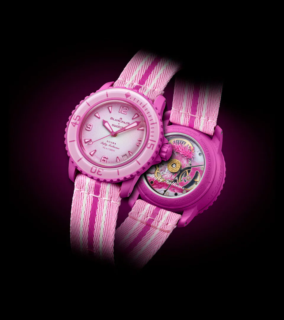 Swatch x Blancpain Scuba Fifty Fathoms PINK OCEAN