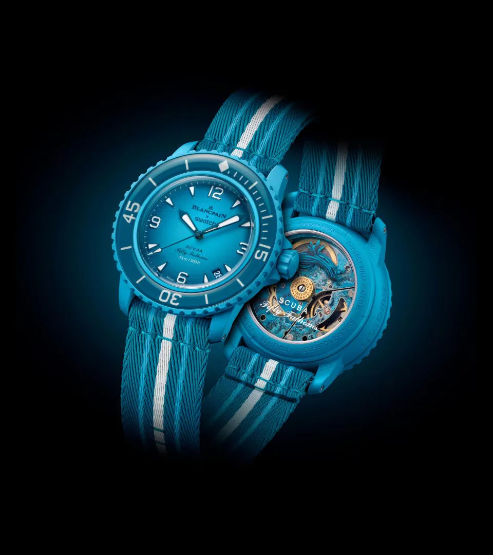 Swatch x Blancpain Scuba Fifty Fathoms BLUE LAGOON