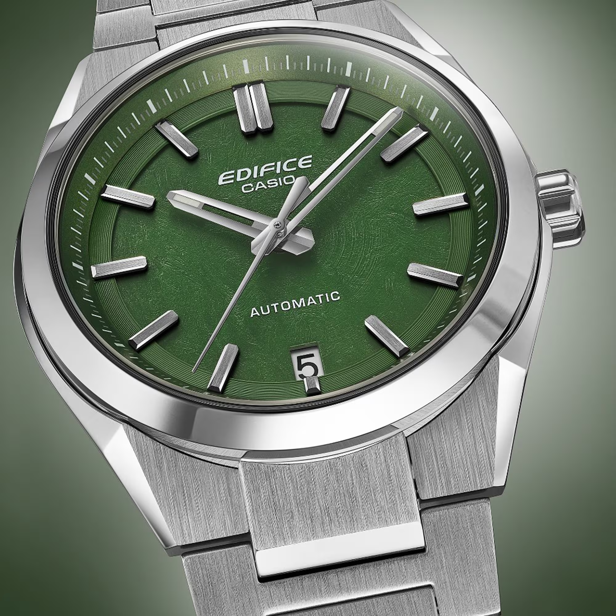 Casio EFK-100D-3A (Green Dial)