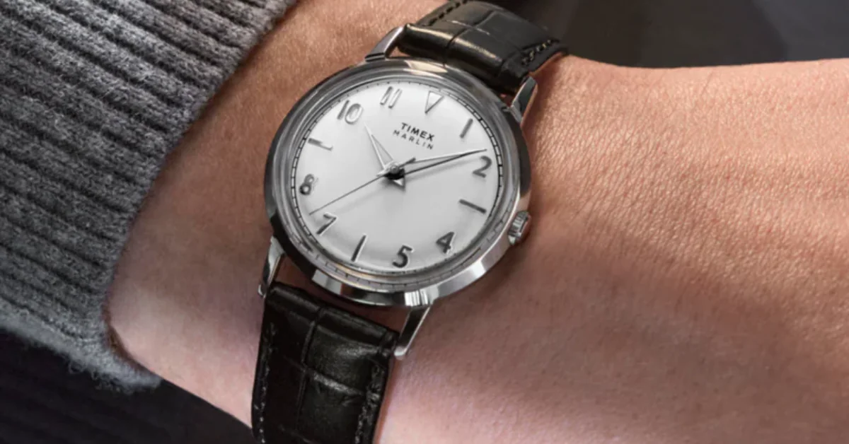 Timex Marlin Quartz 34mm – A Vintage-Inspired Dress Pair
