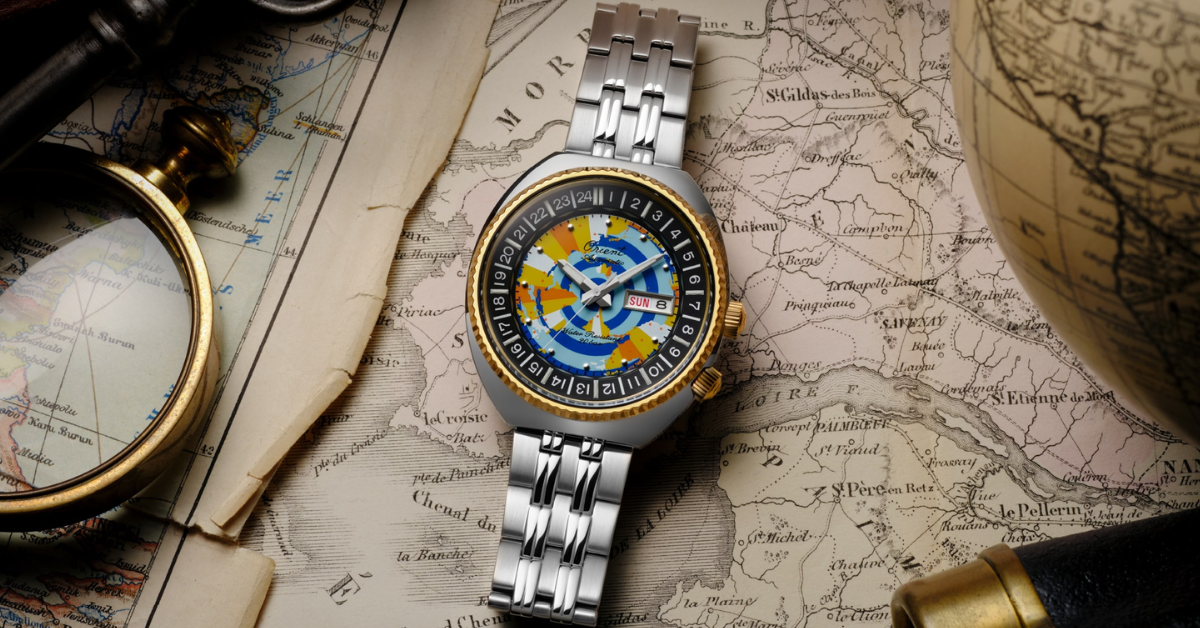 Orient Marks 75 Years with Limited-Edition Revival World Map
