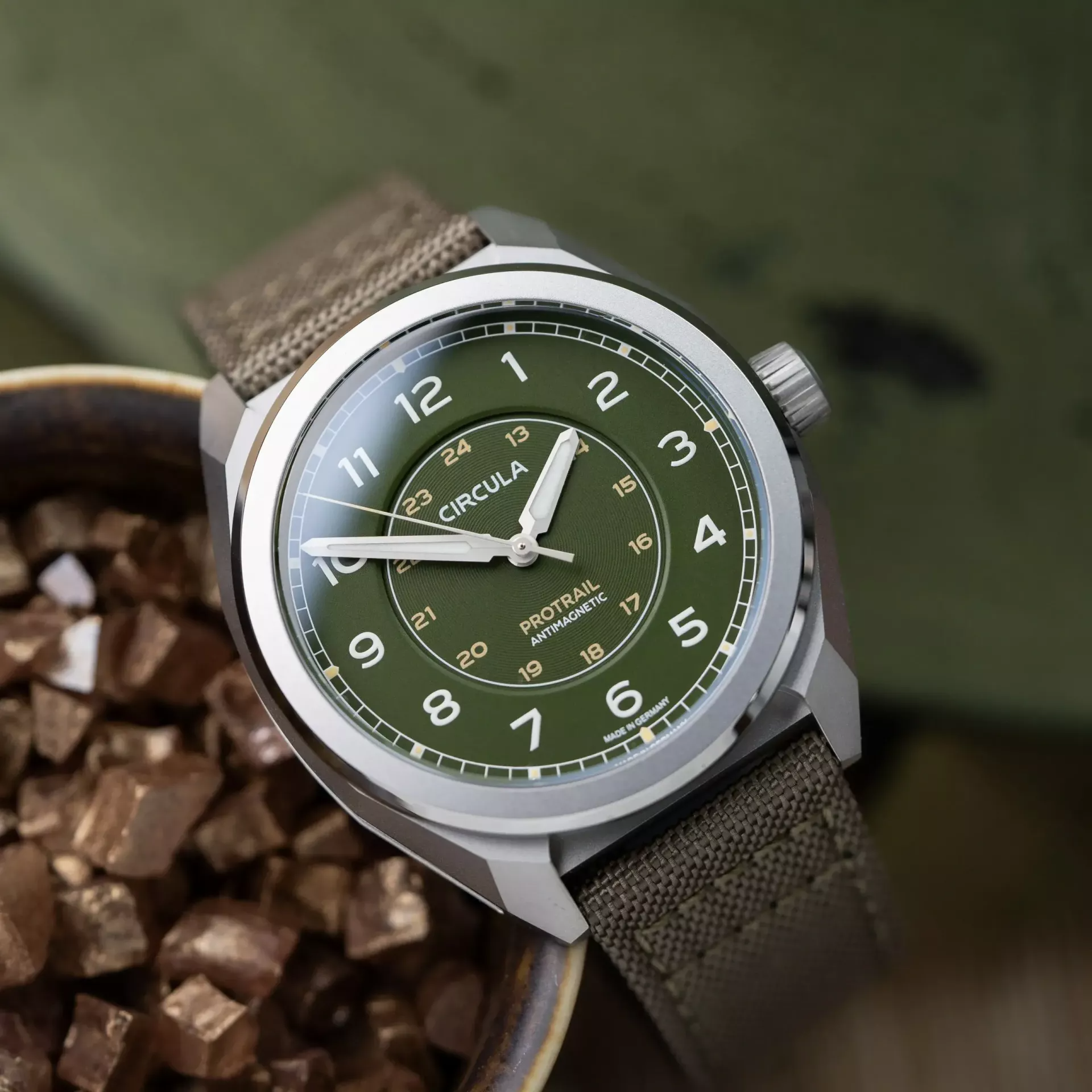 Circula ProTrail Field Watch Green