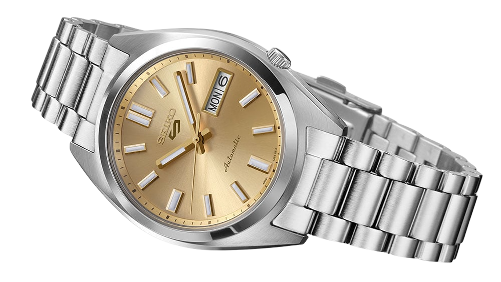 Seiko 5 Sports SNXS Vintage Gold Collection – in ‘Gold Cufflinks’