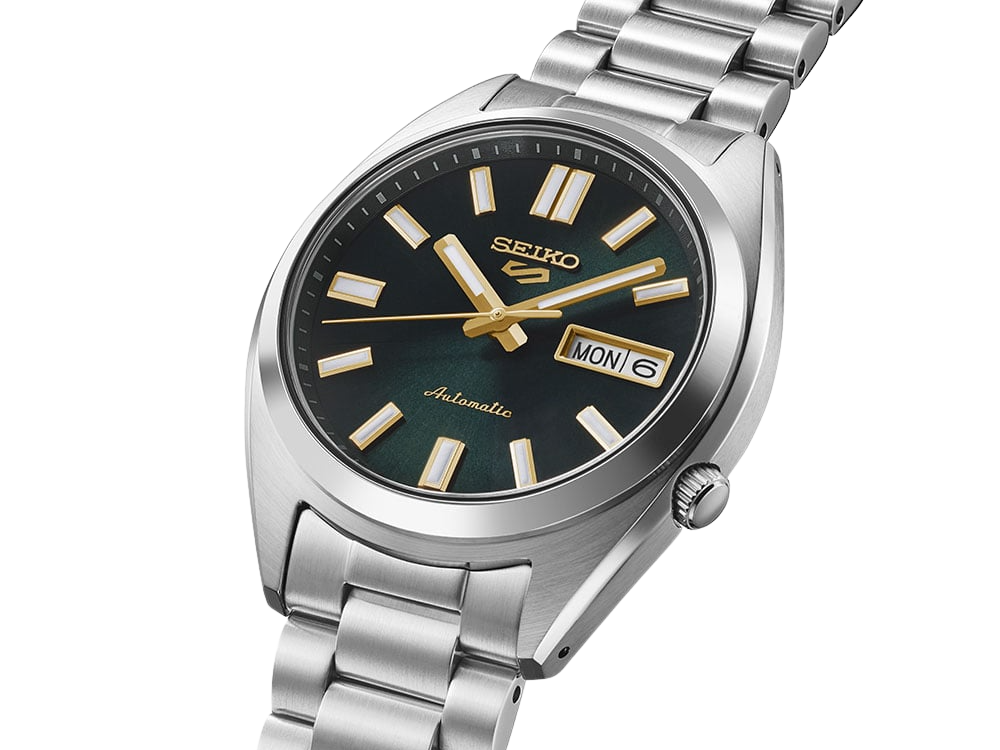 Seiko 5 Sports SNXS Vintage Gold Collection – in ‘Green Tie’