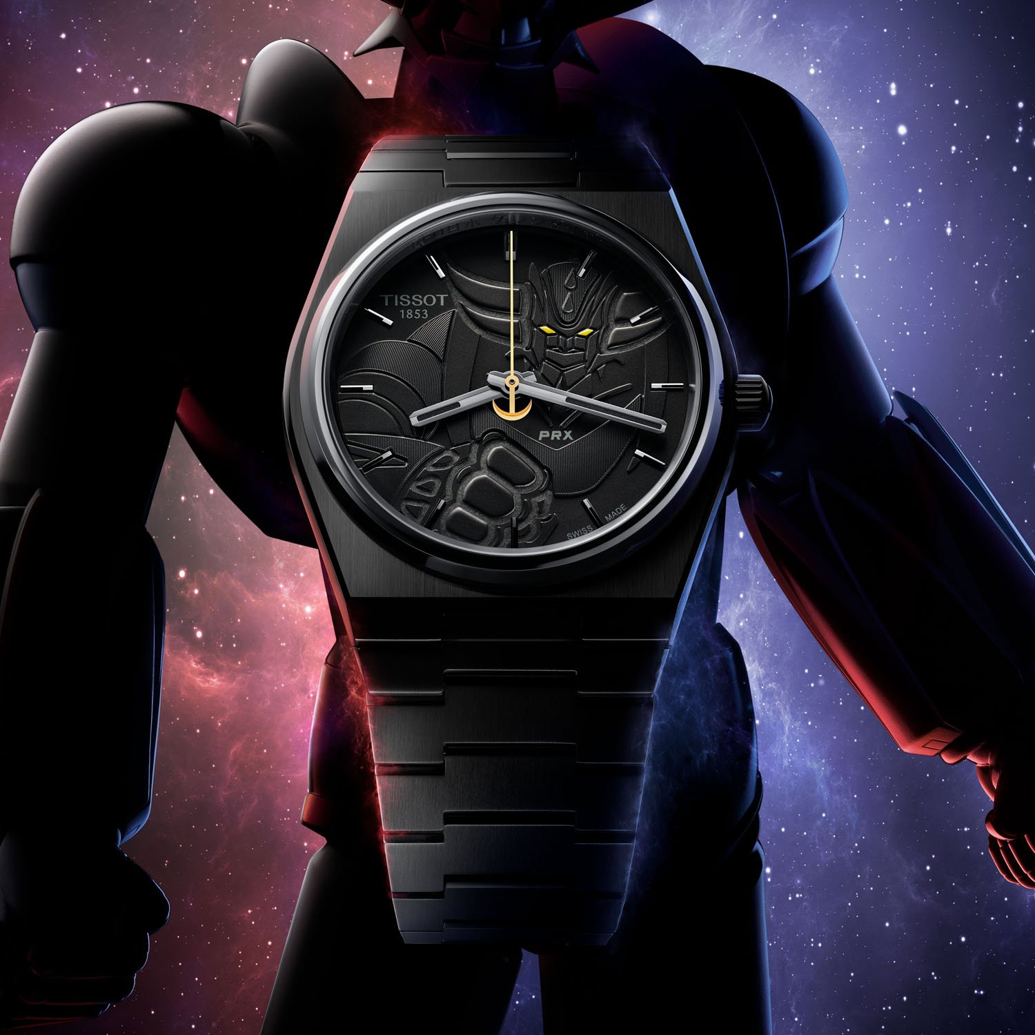 Tissot PRX Grendizer 50th Anniversary Special Edition in Black PVD