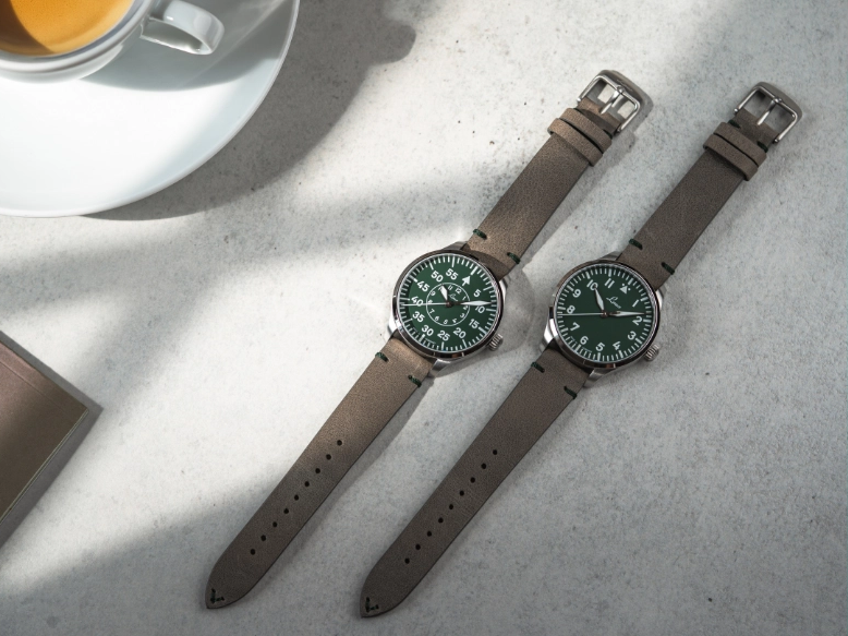 Laco Expands Its Grün Lineup: New Augsburg & Aachen Grün 39 Limited Edition Pilot Watches