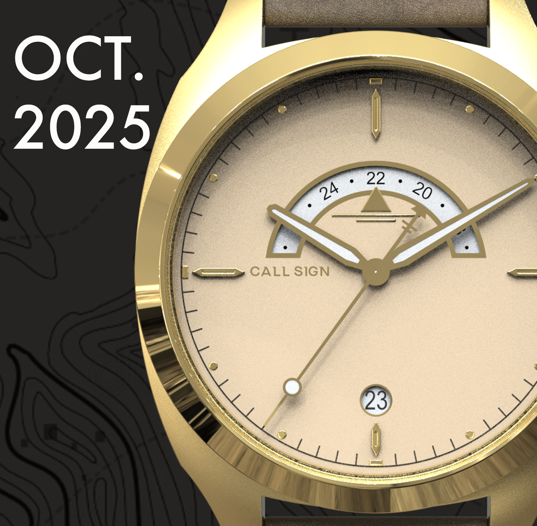 Discovery 38 mm gold