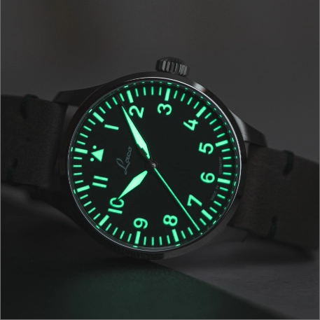 Laco augsburg gruen 39mm lume