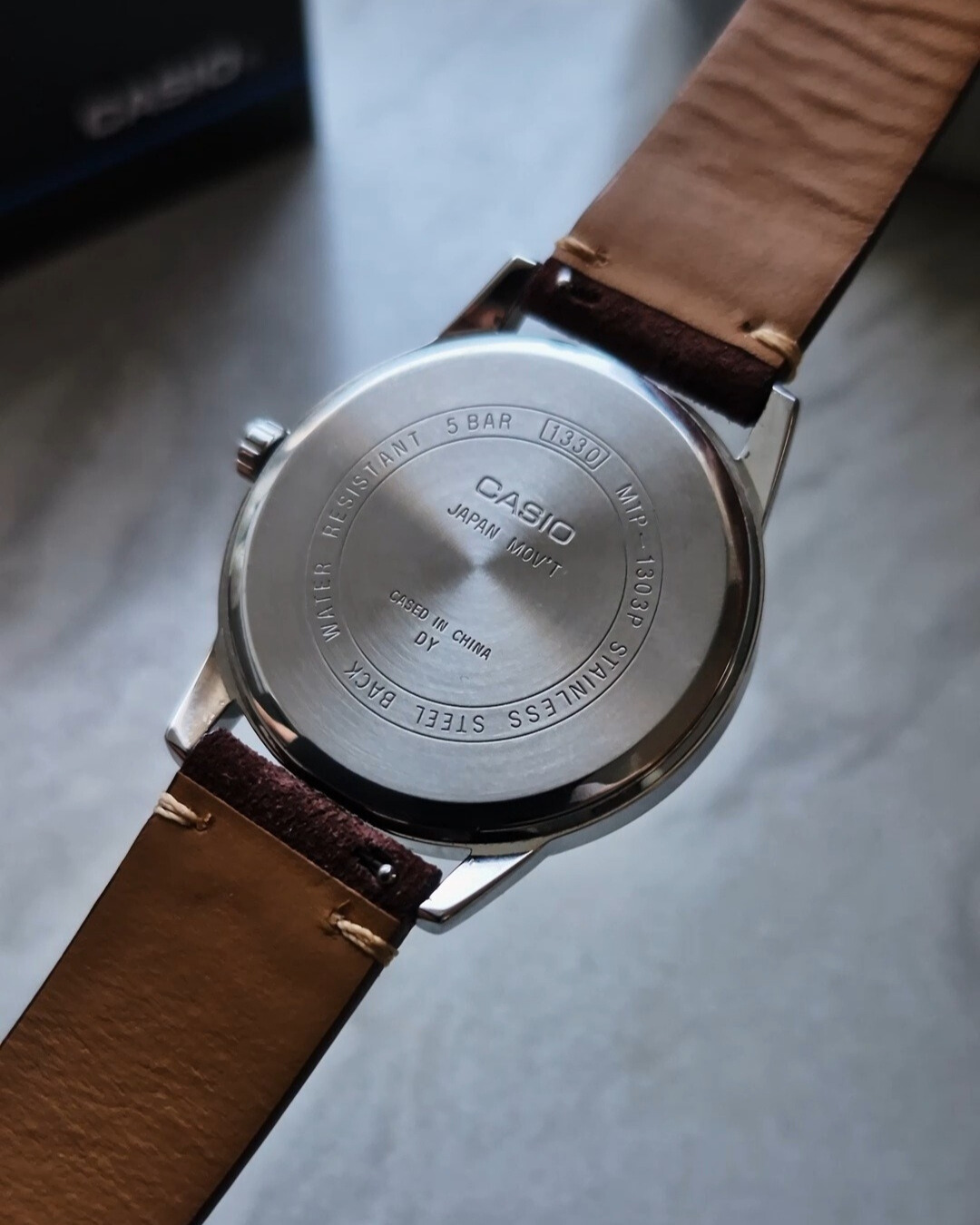 Casio MTP-1303PD-2AV caseback