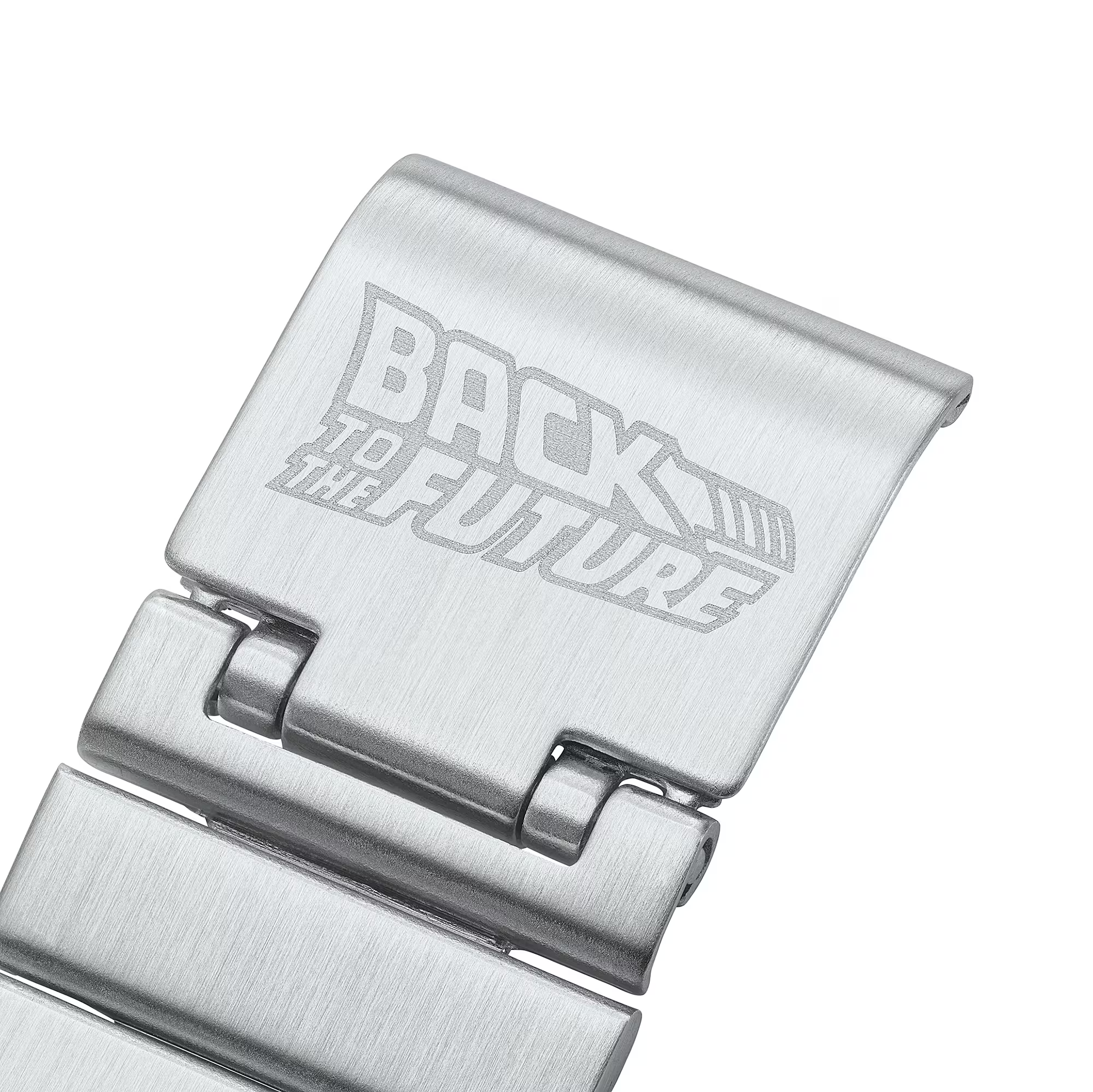 Casio Celebrates 40 Years of Back to the Future with a Retro Calculator Watch - Casio CA-500WEBF-1AER clasp