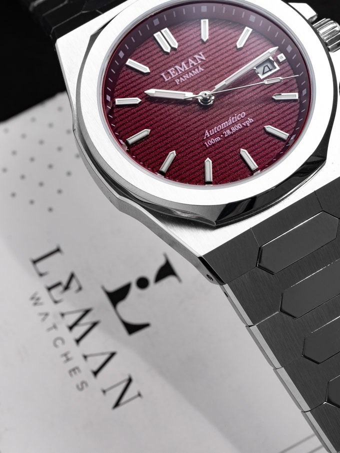 Leman Watches Americas Collection – Crimson Red