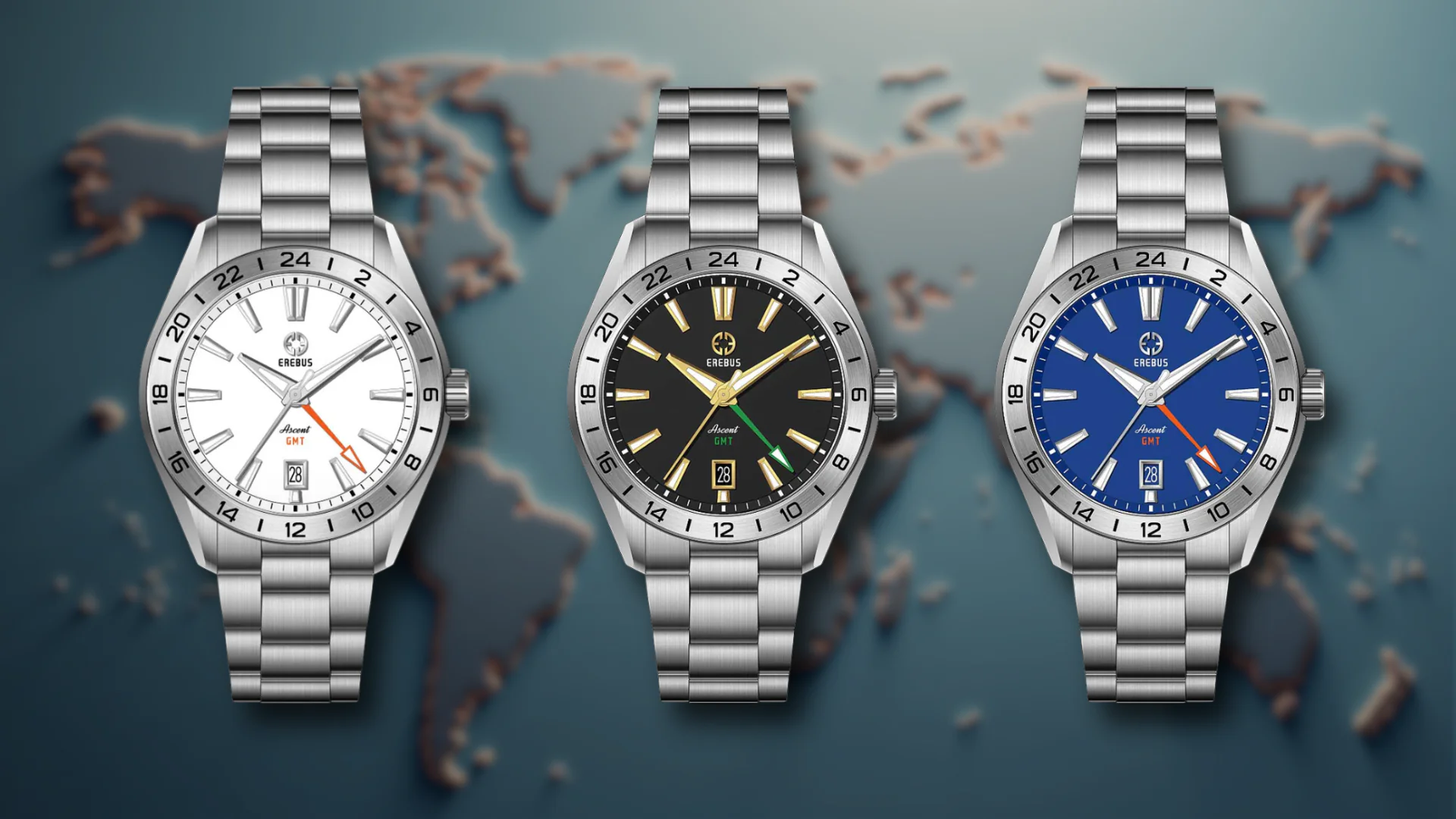 Erebus Introduces the Ascent 40 GMT — A True GMT at an Accessible Price