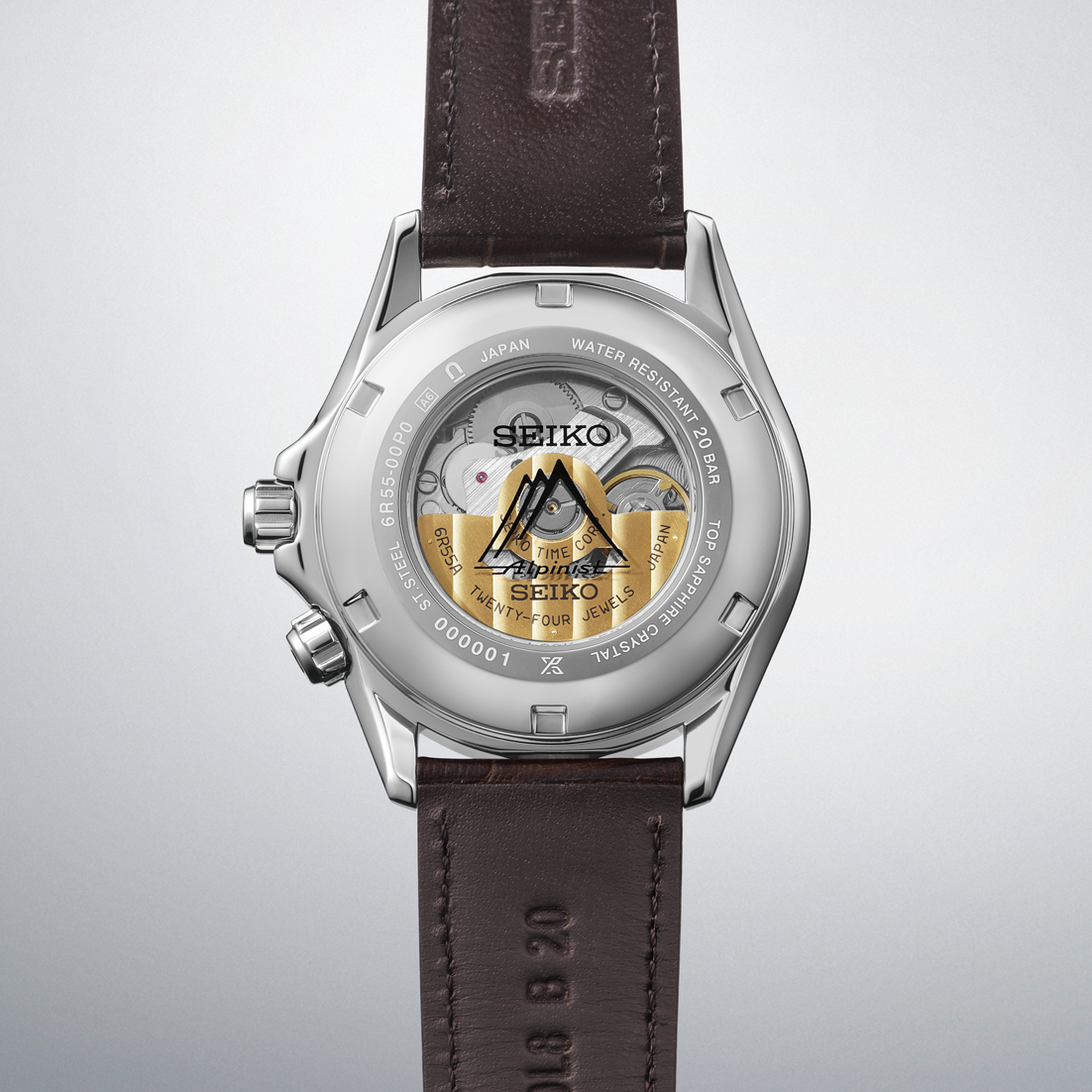 Seiko’s calibre 6R55 on the Seiko Prospex Alpinist SPB505