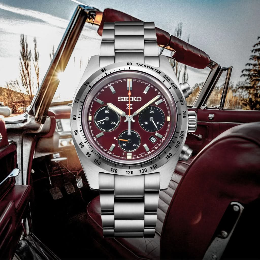 Seiko Prospex Facory Red Solar.