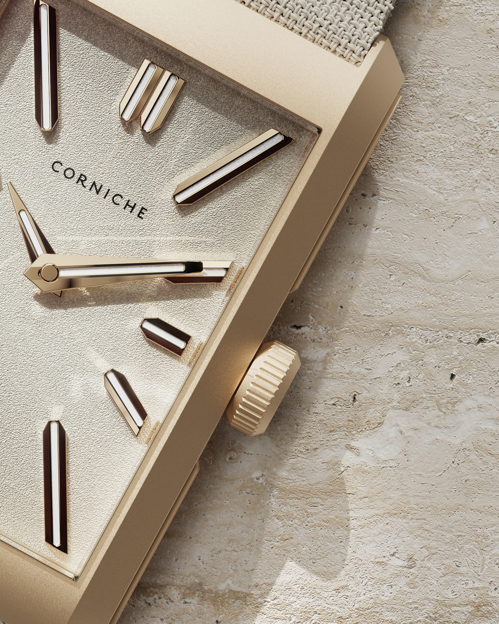 Corniche Expands the Visionnaire Line with a Sandblasted Rose Gold & Sand Edition