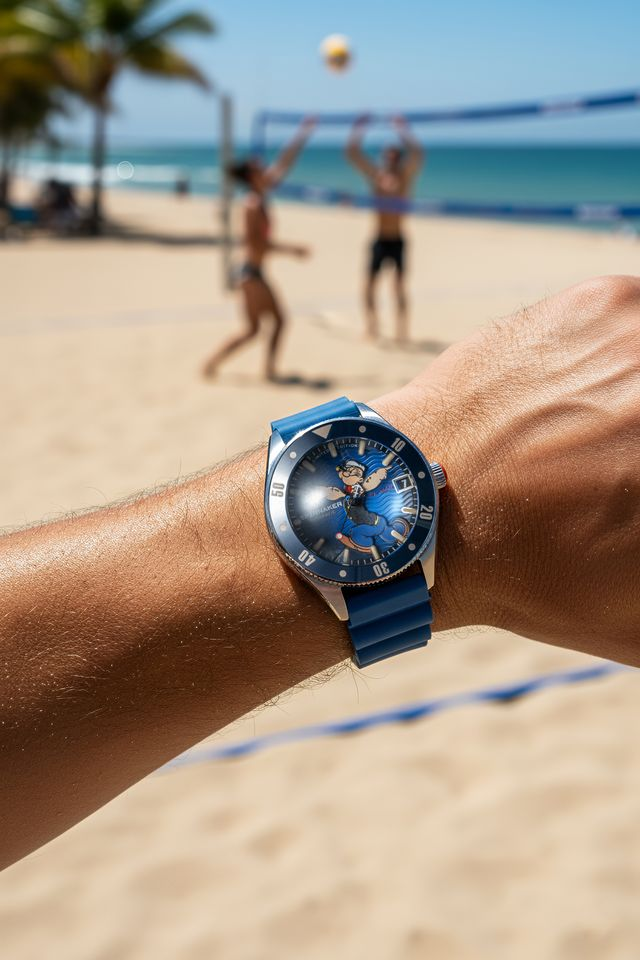 Spinnaker Challenger “Popeye Anchor Arms” Limited Edition Collection Blue Buoy (SP-5163-02)