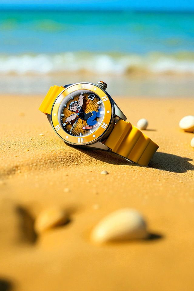 Spinnaker Challenger “Popeye Anchor Arms” Limited Edition Collection Corncob Yellow (SP-5163-01)