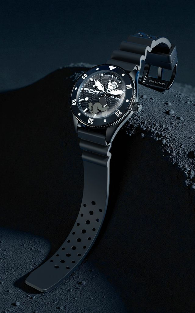 Spinnaker Challenger “Popeye Anchor Arms” Limited Edition Collection Midnight Mast (SP-5163-03)