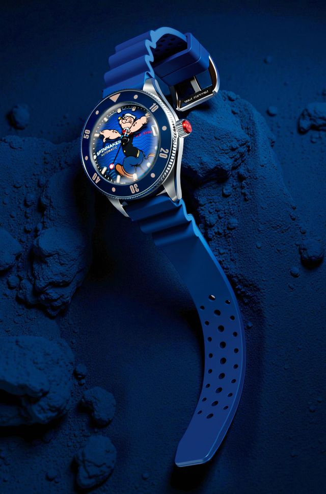 Spinnaker Challenger “Popeye Anchor Arms” Limited Edition Collection Blue Buoy (SP-5163-02)