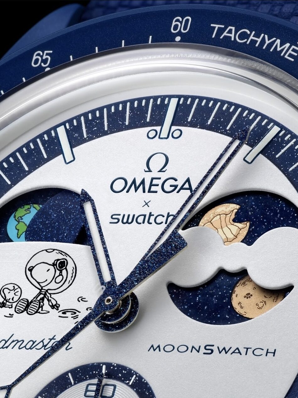 The MoonSwatch Moonshine Gold  Continues With The Beaver Moon