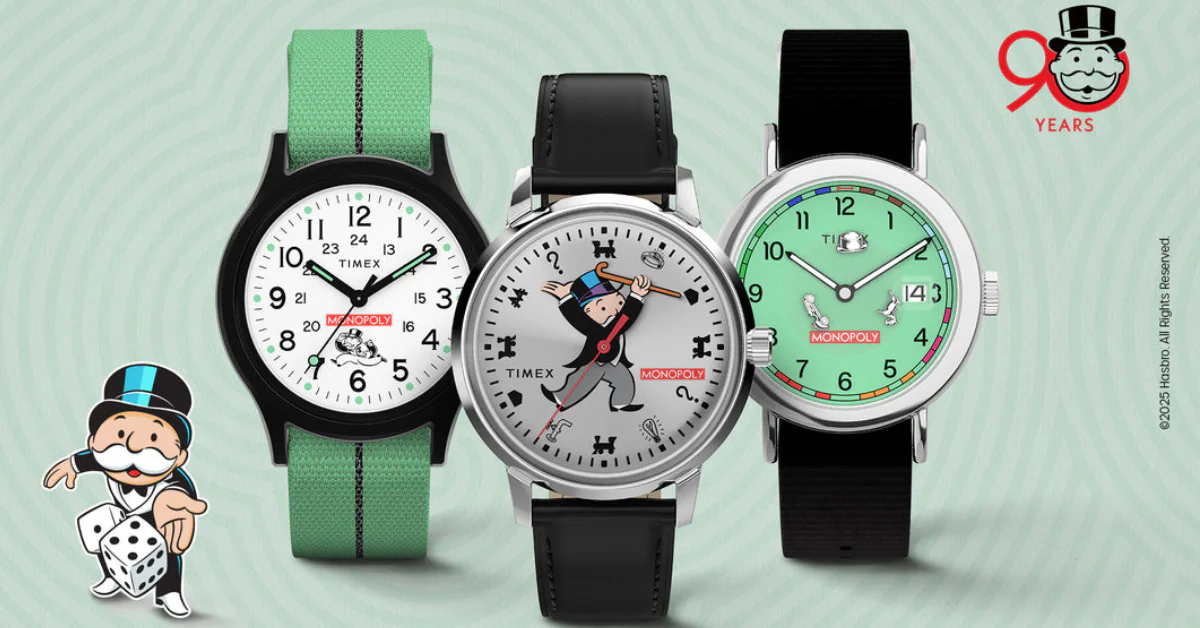 The Timex × Monopoly Collection: Where Time Meets the Boardgame