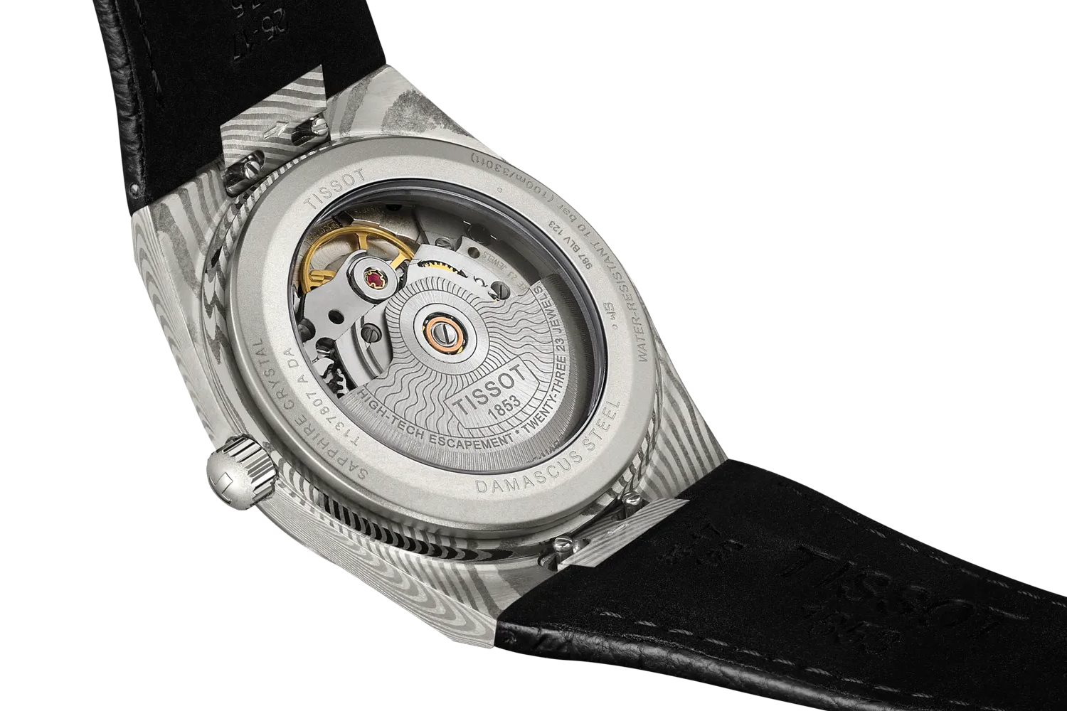 Tissot Expands the PRX Line with New 38mm Titanium and Damascus Steel Editions