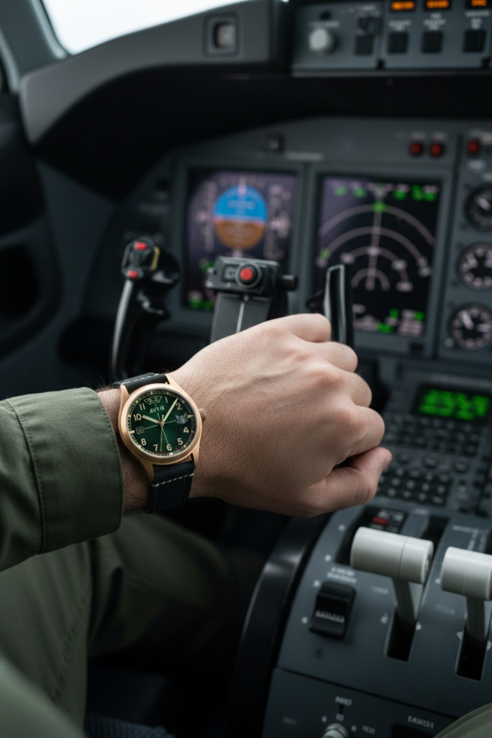 AVI-8 Introduces the Flyboy Eagle Squadron Automatic Bronze 85th Limited Edition