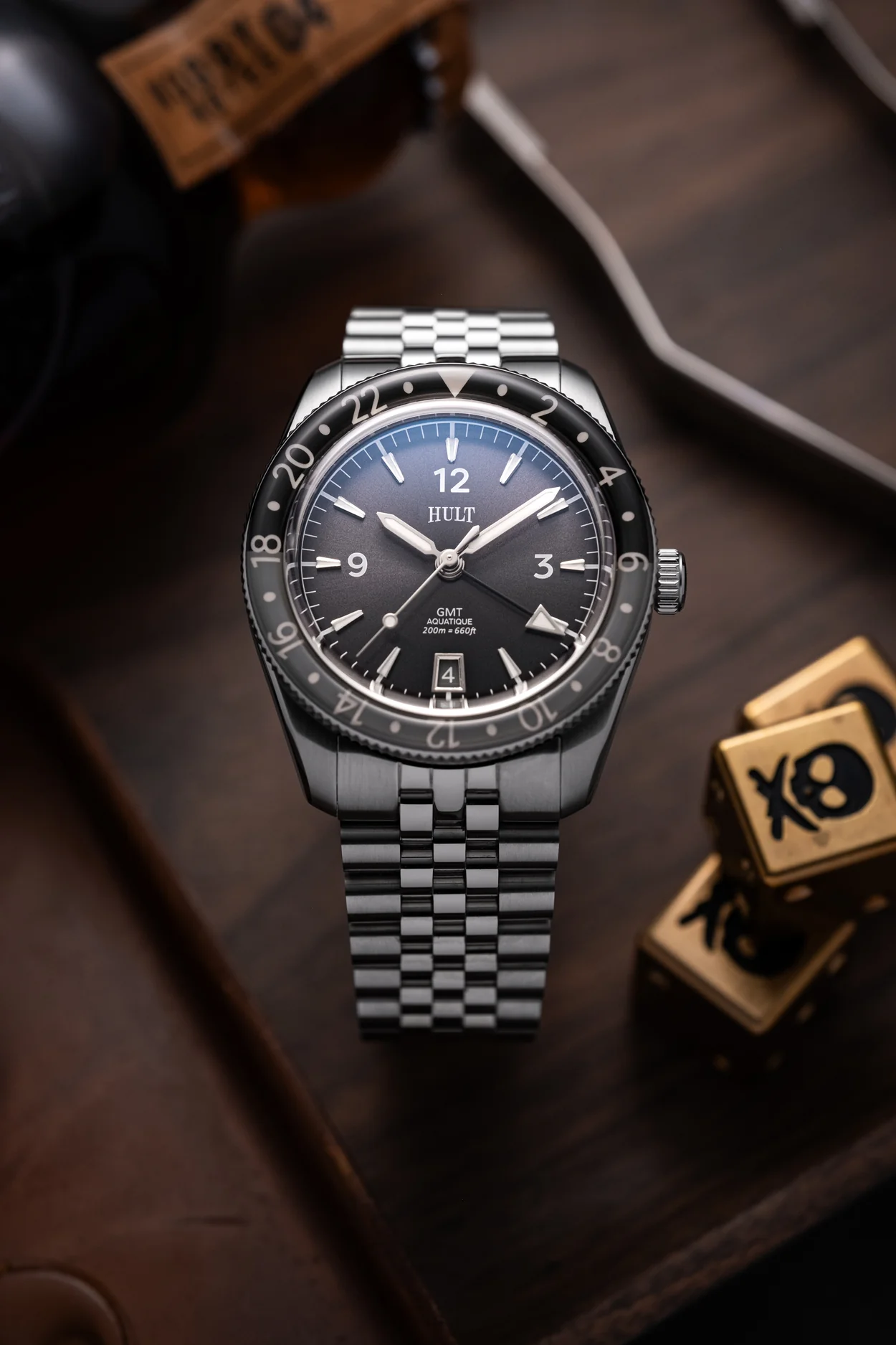 Hult Introduces the New Aquatique GMT