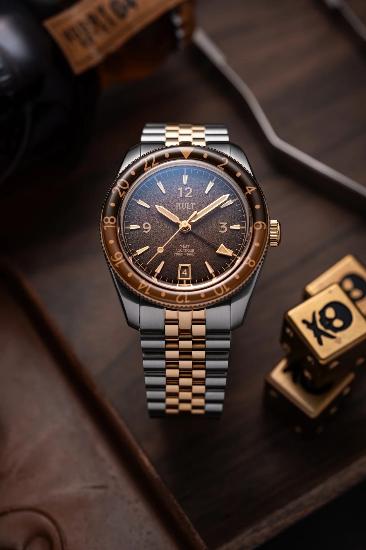 Hult Introduces the New Aquatique GMT