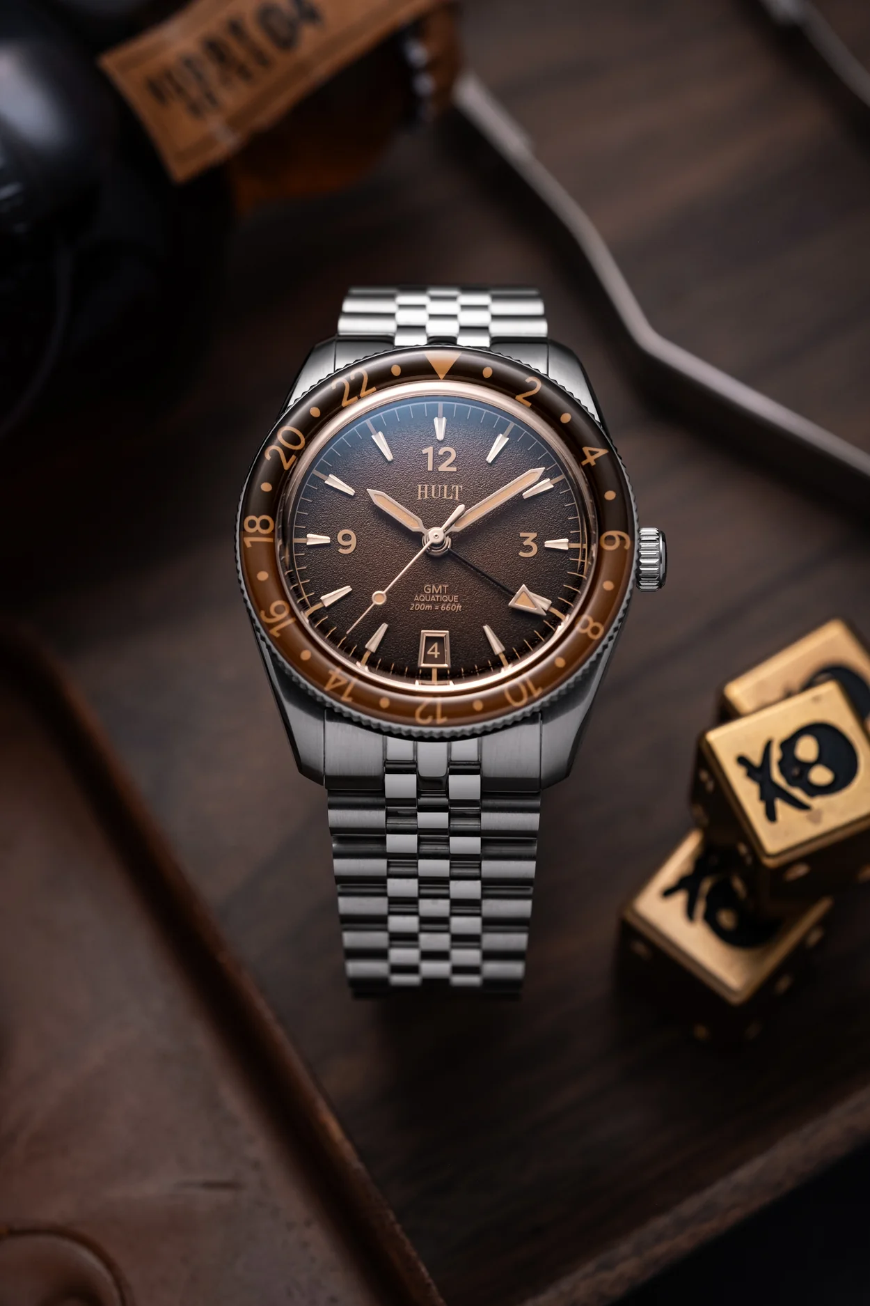 Hult Introduces the New Aquatique GMT