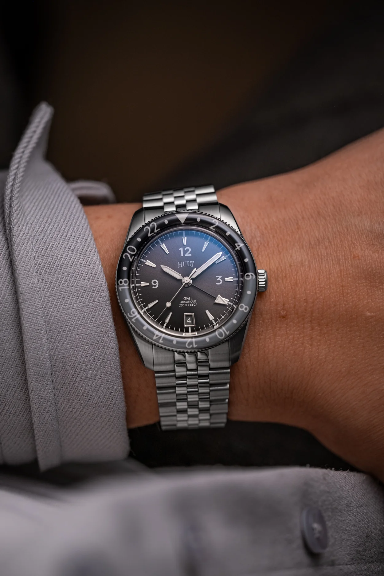 Hult Introduces the New Aquatique GMT