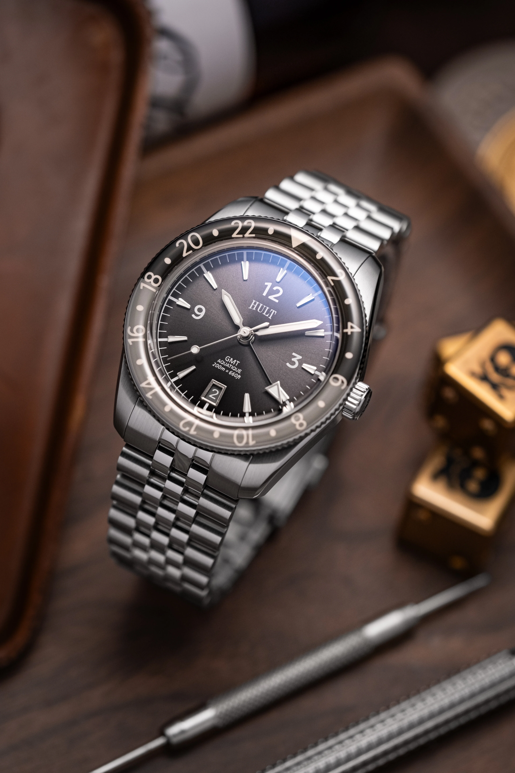 Hult Introduces the New Aquatique GMT
