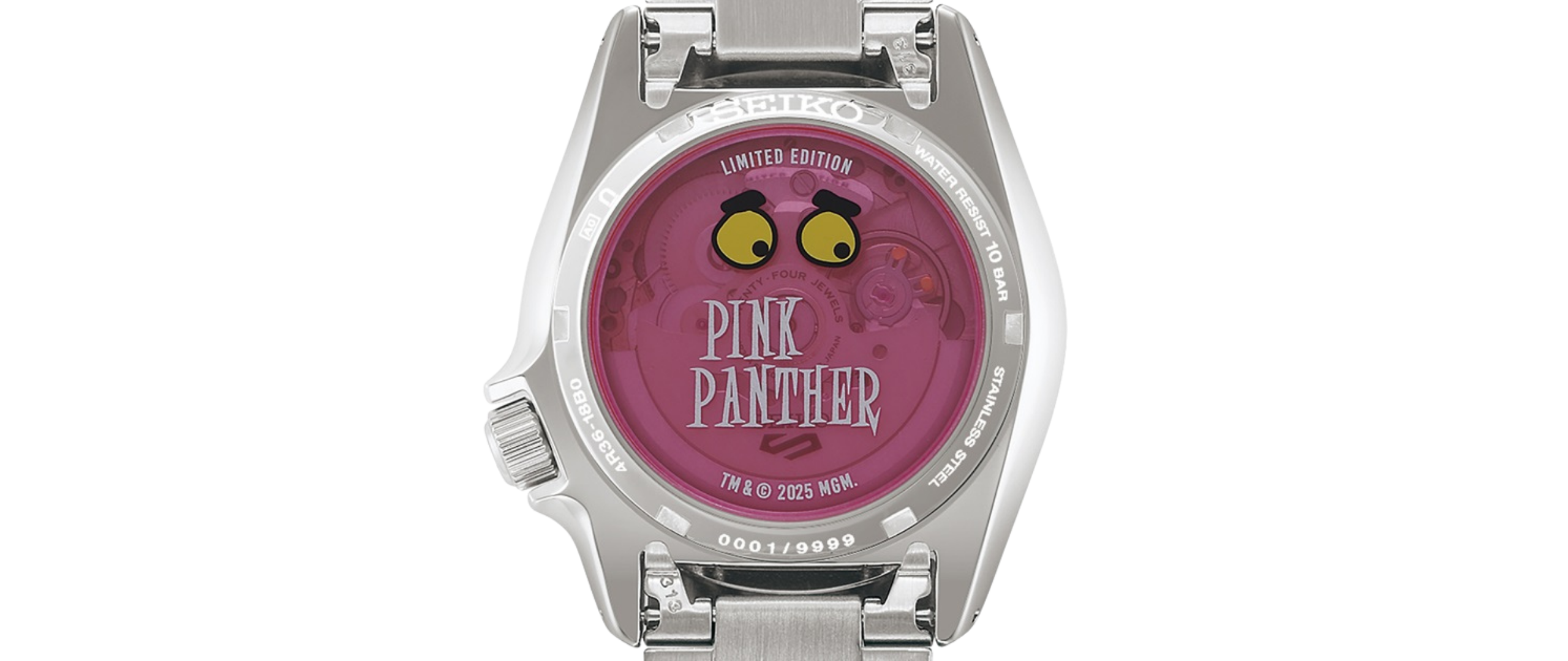 Seiko 5 Sports Introduces the Pink Panther Limited Edition SRPM07