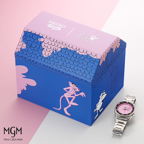 Seiko 5 Sports Introduces the Pink Panther Limited Edition SRPM07