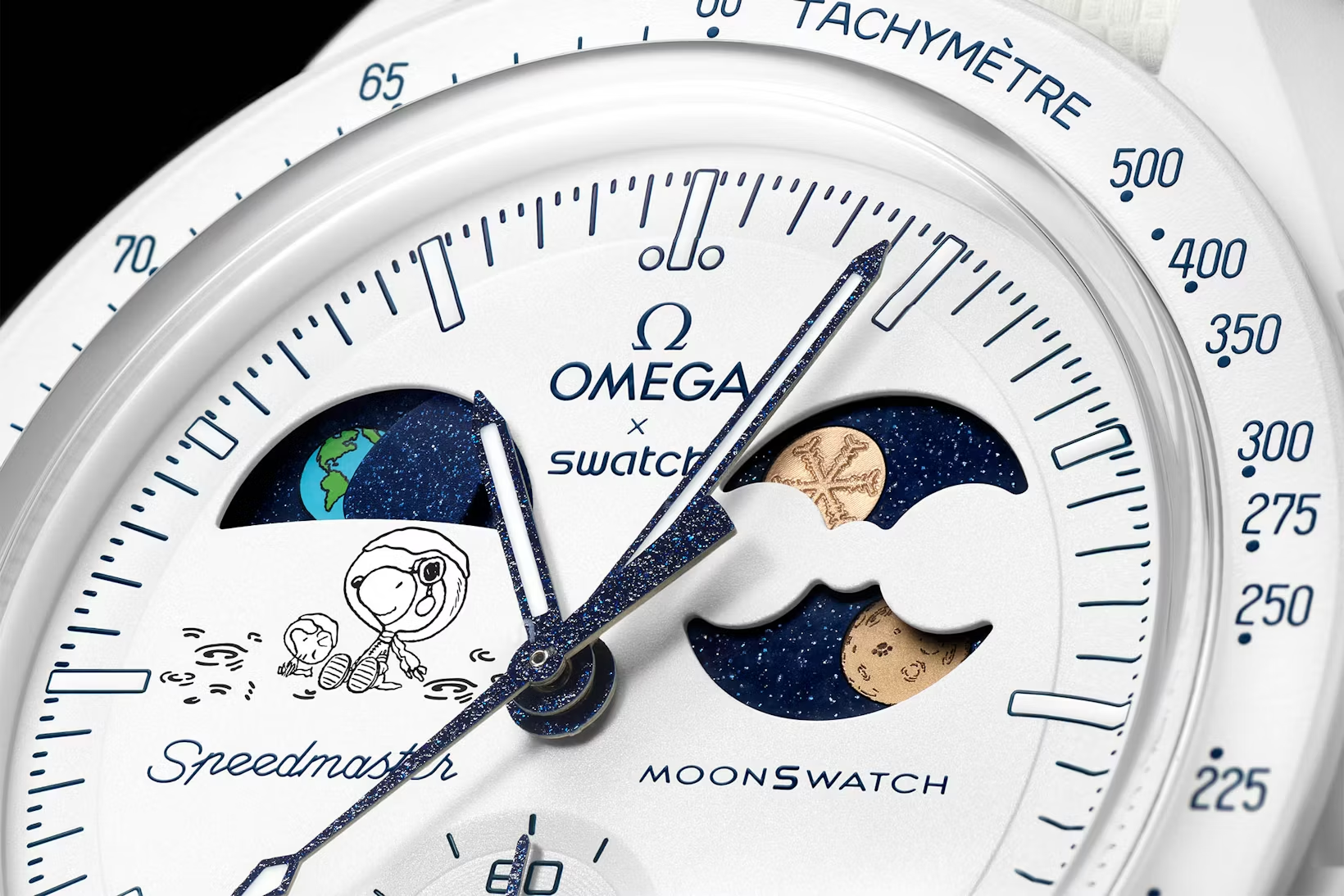 Swatch x Omega Unveil the MoonSwatch Earthphase “Cold Moon”