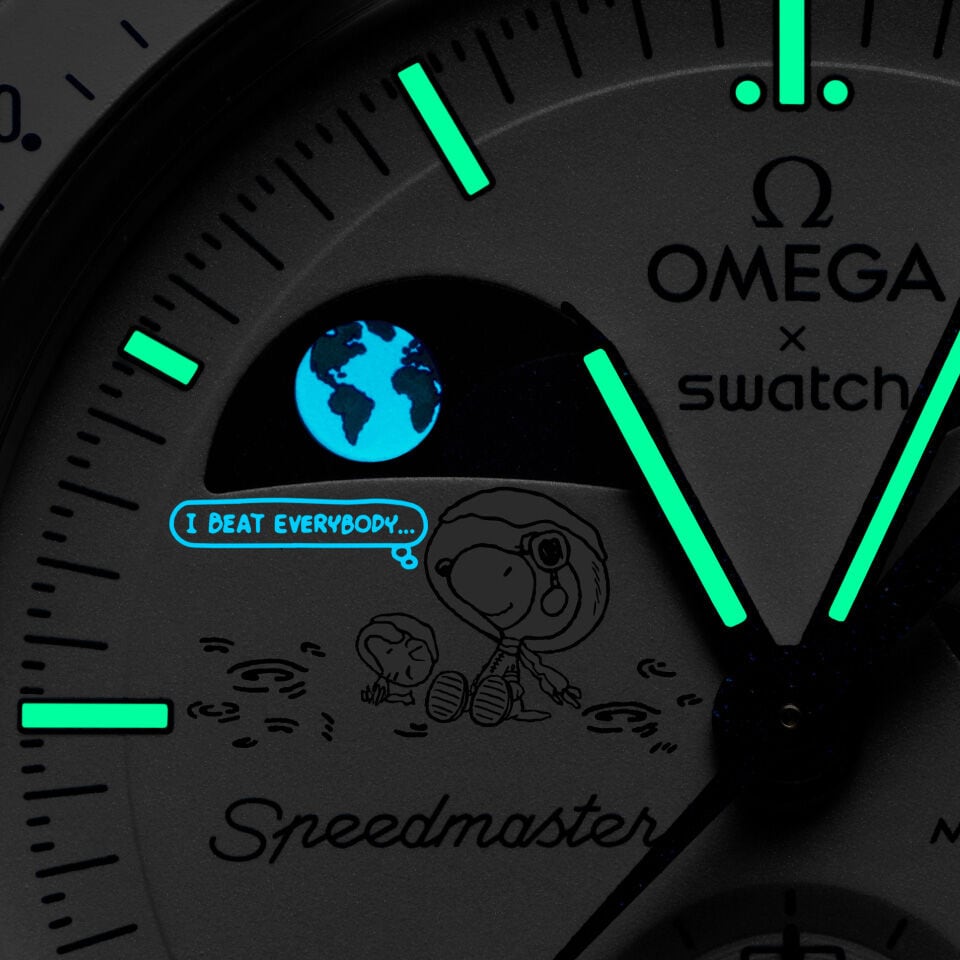 Swatch x Omega Unveil the MoonSwatch Earthphase “Cold Moon”