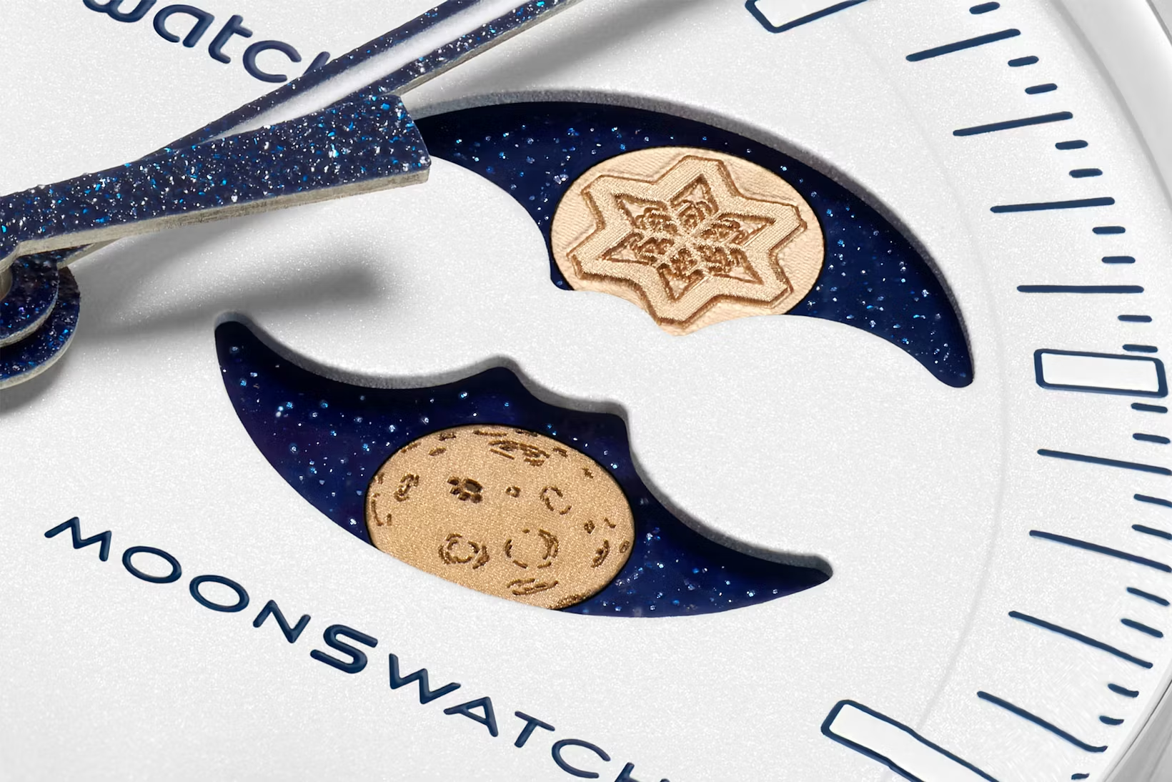Swatch x Omega Unveil the MoonSwatch Earthphase “Cold Moon”