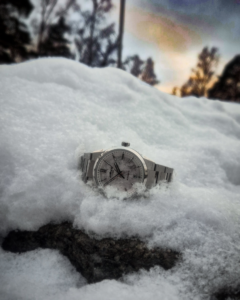 Casio Edifice Automatic White in snow